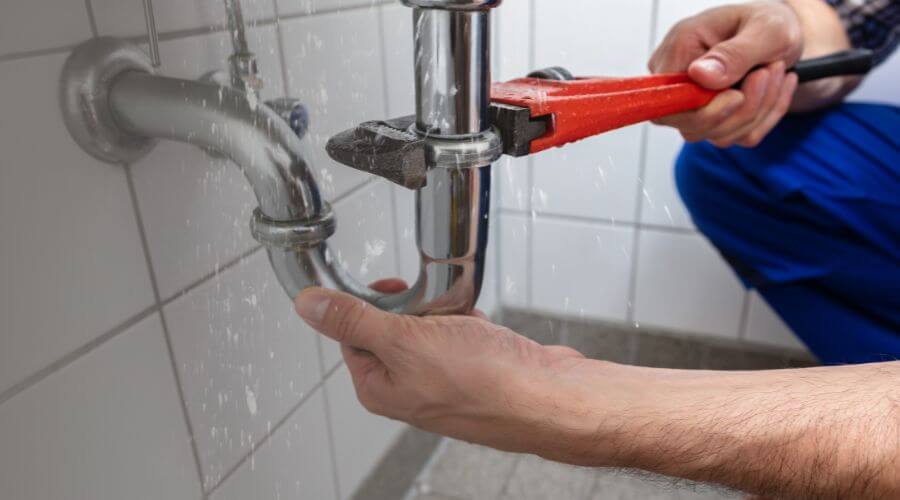 Gas tankless water heater installation in Newcastle, WY